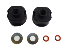 Корпус дифферинциала с кольцами и шайбами для моделей Himoto 110EP