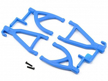Рычаги подвески задние, пластиковые, синего цвета Mini E-Revo