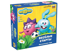 Настольная игра ZVEZDA Смешарики Весёлые старты, детская