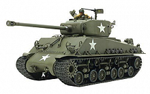 Склеиваемая модель Tamiya 135 Амертанк Medium Tank M4A3E8 Sherman  Easy Eight European Theater