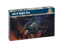 Сборная модель ITALERI 0017ИТ Вертолет АН64 Night Fox, 172