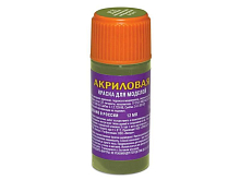 Краска ZVEZDA акриловая, зеленая авиаинтерьер, 12 мл