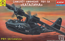 Сборная модель Самолетамфибия PBY 5A CATALINA