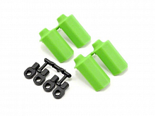 Стопора пружин амортизатора с защитными щитками зеленые
