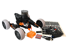 РУ боевая машина Universe Chariot, лазер, пульки, оранжевая, NiMh и ЗУ, 24G