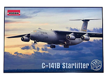 Сборная модель RODEN Самолет Lockheed C141B Starlifter, 1144