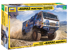 Сборная модель ZVEZDA Автомобиль KAMAZ43509 KAMAZMaster, 143