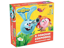 Настольная игра ZVEZDA Смешарики В поисках сокровищ, детская