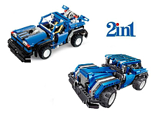 Радиоуправляемый конструктор Qihui Mechanical Master 2 в 1 Спорткар и Седан 443 детали
