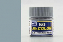 Краска эмаль для пластика тм MRHOBBY  10мл AIRCRAFT GRAY, шт