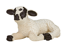 Фигурка KONIK Шотландский черноголовый ягнёнок, лежащий