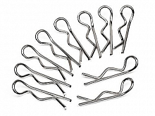 Клипсы кузовные 18 10шт HPI101098