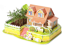 3D пазл из пенокартона ЛЮБИМЫЙ САД 22 детали