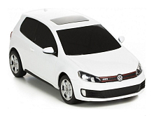 Радиоуправляемая машина Rastar Volkswagen Golf GTI 124, цвет белый 40MHZ