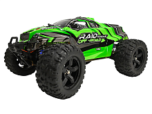 Радиоуправляемый монстр Remo Hobby зеленый 4WD 24G 114 RTR