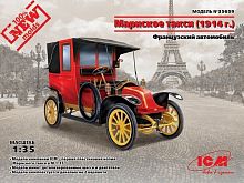 Сборная модель ICM Марнское такси 1914 г, Французский автомобиль, 135