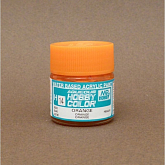 Краска акрил для пластика тм MRHOBBY  10мл  ORANGE