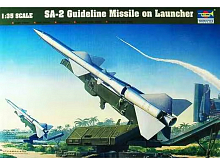 Сборная модель Пусковая установка с ракетой 135, шт