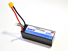Аккумулятор LiPo Spard 5200mAh, 148V, 50C,  XT60,  Hardcase для автомоделей 110, 18