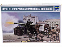 Сборная модель Пушка  Советская гаубица МЛ20 Мод1937 Стандартная 135