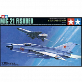 Сборная модель Истребитель МиГ21 1100