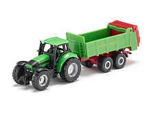 Трактор Siku Deutz с прицепом для удобрений 1673