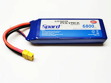 Аккумулятор Spard LiPo 6800mAh, 7,4V, 20C, XT60