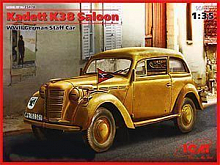 Сборная модель Германский легковой автомобиль Kadett K38 Saloon, 135