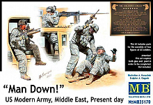 Сборная модель Фигуры У нас «трехсотый» Американская современная армия, Ближний Восток, наше время