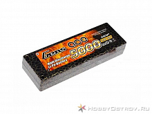 Аккумулятор GensAce Li-Po 5000мАч 7.4V 50C Hobby (2S, универсальный разъем)