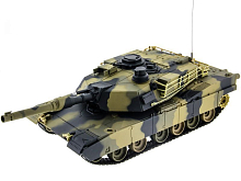 Радиоуправляемый танк Heng Long 124 Battle M1A1 ABRAMS, стреляет шариками, RTR