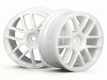Диски туринг 110  SPLIT 6 WHEEL 26MM WHITE 2шт HPI3795