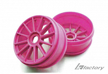 Диски Б8  Special NoSlots 12Spoke 17mm Pink 2шт