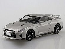 Сборная модель AOSHIMA Nissat GTR Ultimate Metal Silver 132