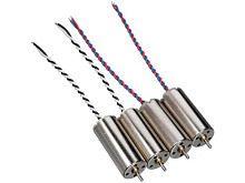 Мотор для для квадрокоптера Hubsan H107D, H107C красносиние провода