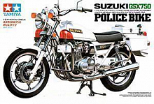 Сборная модель Мотоцикл Suzuki GSX750 Police Bike 112
