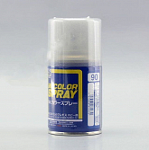 Краска акрил для пластика в аэрозольных баллончиках тм MRHOBBY 100мл SHINE SILVER, шт