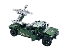 Радиоуправляемый конструктор Qihui Mechanical Master  Носитель БПЛА 506 деталей