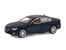 Машина АВТОПАНОРАМА BMW 760LI, синий, 134, свет, звук, инерция, вк 17,513,59 см