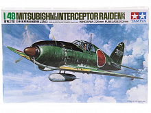 Сборная модель Самолёт MITSUBISHI J2M3 INTERCEPTOR RAIDEN JACK 148