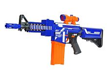 Автомат с мягкими пулями на батарейках BlazeStorm ZC7054