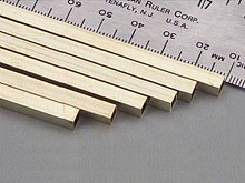 KS трубка латунная квадратная 300х3х3х0,45мм 2шт