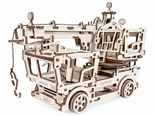 Деревянный конструктор Lemmo Кран ЛТ18С, 116 деталей