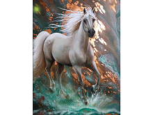 Алмазная мозаика 15х20 СТРЕМИТЕЛЬНЫЙ 10 цветов