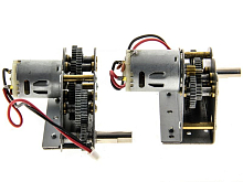 Редуктор левый и правый для танка  Tiger цинк 3858, 3859, 3848, 3849, 3818, 3819, 3868