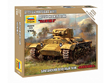 Сборная модель ZVEZDA Британский пехотный танк Валентайн II, 1100