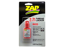 Фиксатор резьбы Zap красный  НЕразборный, 6мл card