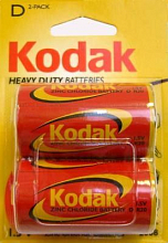 Батарейка Kodak D  R20/373 BL2