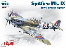 Сборная модель Hasegawa Самолет SPITFIRE MkIX, 148