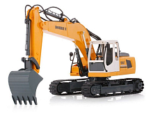 Радиоуправляемый экскаватор Double Eagle 116, ковш, отбойный молоток